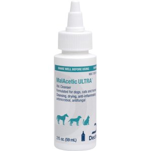 MalAcetic ULTRA Otic Cleanser for Dogs, Cats & Horses, 2-oz bottle