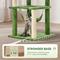 Show in main carousel: TSCOMON Green Leaves 61-in Plush Cat Tree, Green slide 5 of 8