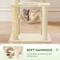 Show in main carousel: TSCOMON Green Leaves 61-in Plush Cat Tree, Beige slide 7 of 9