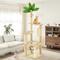 Show in main carousel: TSCOMON Green Leaves 61-in Plush Cat Tree, Beige slide 1 of 9