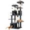 Show in main carousel: TSCOMON Multi-Level 69-in Plush Cat Tree & Condo, Dark Grey slide 3 of 9