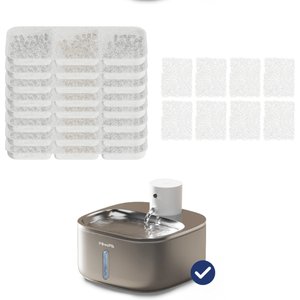 PawsPik BOSS-01 Dog & Cat Water Fountain Replacement Filters, 8 count