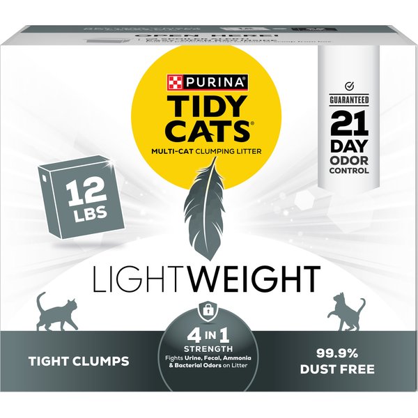Tidy Cats Lightweight 4-in-1 Odor Control Scented Clumping Clay Cat Litter