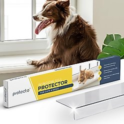 Protecto Window Sill Protector Dog & Cat Furniture Cover, Clear, 35.5 x 5.1-in, 1 count