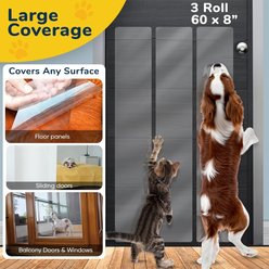 Protecto Door Scratch Protector Dog & Cat Furniture Cover, 60 x 8-in, 3 count slide 2 of 6