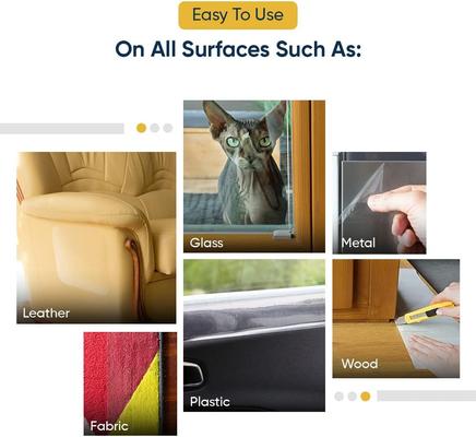 Show full view: Protecto Couch Scratch Protector Dog & Cat Furniture Cover, Clear, 16 x 12-in, 10 count slide 7 of 9