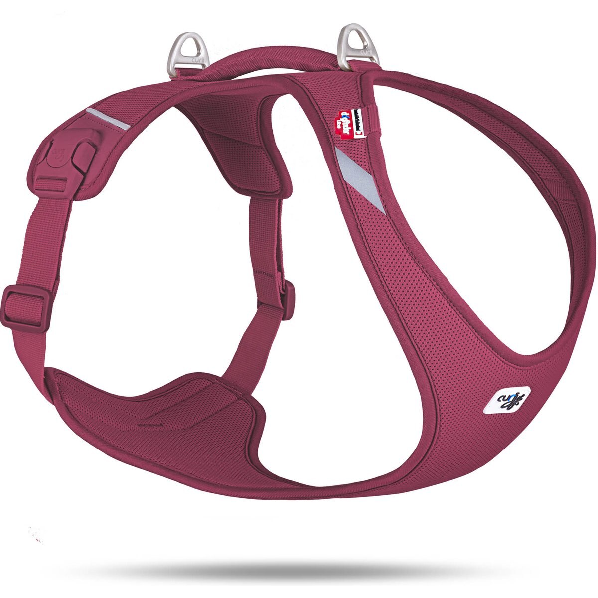 Curli Air-Mesh Large Dog Harness, Ruby, XXX-Large: 27.61 to 31.06-in chest