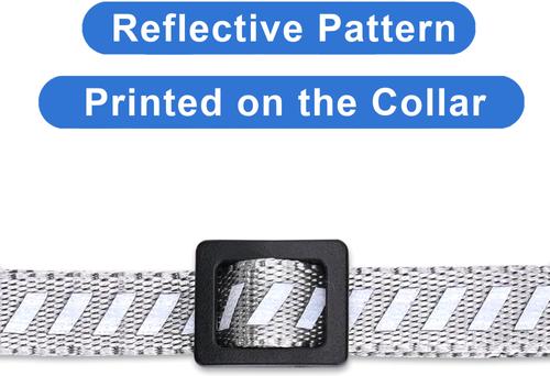 Show full view: Pawtitas Traffic Personalized Reflective Breakaway Cat Collar, Grey, X-Small: 8 to 12-in neck, 3/8-in wide slide 6 of 10