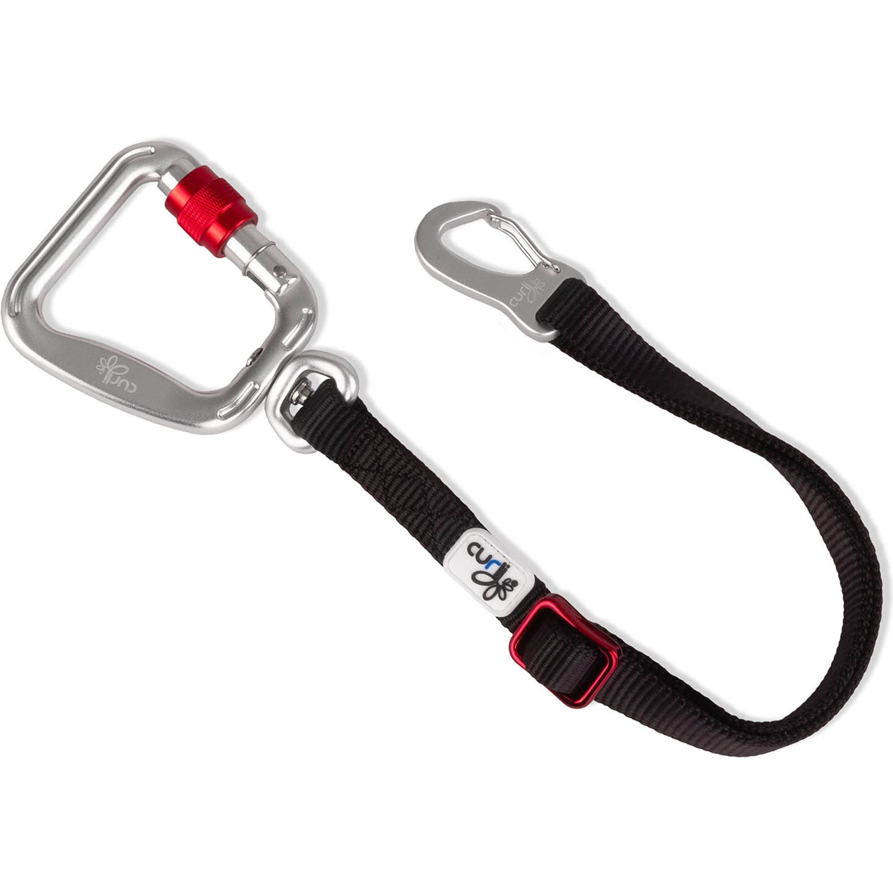 Curli V2 Dog Car Safety Belt, Black, Small: 1-ft long, 3/8-in wide