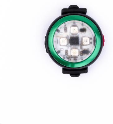 Show full view: Curli Luumi Safety LED Light Dog Collar Accessory, 2 count, Green slide 4 of 11