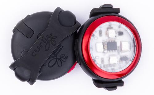 Show full view: Curli Luumi Safety LED Light Dog Collar Accessory, 2 count, Red slide 3 of 11