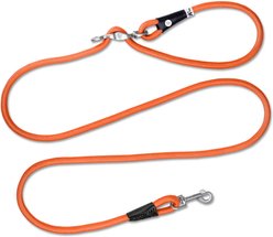 Curli Vario Comfort Dog Leash, Sun Orange, Small: 6.5-ft long, 1/3-in wide