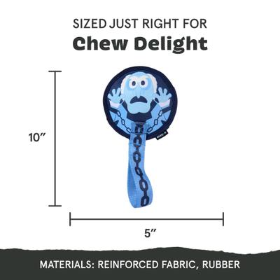 Show full view: BARK Statler & Waldorf as Marley & Gnarley Squeaky Dog Chew Toy, Medium slide 3 of 8