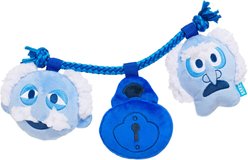 BARK Marley & Gnarleys Chain Squeaky Dog Chew Toy, Large