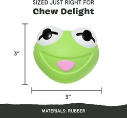 BARK Kermit the Frog as Bouncing Bob Catch-It Squeaky Dog Chew Toy, Small slide 2 of 6
