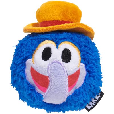 BARK BARK The Great Gonzo as Charles Lick-ens Squeaky Dog Chew Toy, Medium