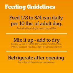 Pedigree Choice Cuts in Gravy Country Stew & Chicken & Rice Flavor Adult Canned Wet Dog Food Variety Pack, 13.2-oz can, bundle of 48  slide 2 of 9