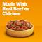 Show in main carousel: Pedigree Big Dogs Adult Complete Nutrition Large Breed Roasted Chicken Flavor Dry Dog Food + Choice Cuts In Gravy Country Stew & Chicken & Rice Flavor Canned Wet Food Variety Pack slide 9 of 9