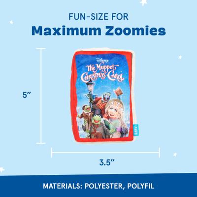 Show full view: BARK The Muppet Christmas Carol Home Video Squeaky Treat Dispensing Dog Toy, Small slide 3 of 8