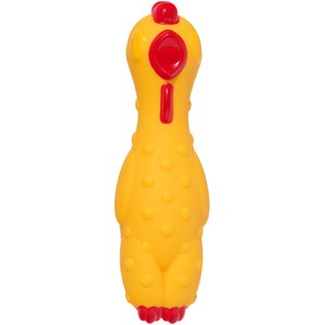 BARK Fozziwig Factory Prop Chicken Tough Dog Chew Toy, Medium