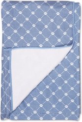 Bone Dry Embroidered Microfiber Dog Towel, Stonewash Blue, Large slide 2 of 6