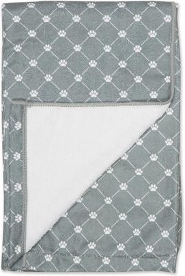 Show full view: Bone Dry Embroidered Microfiber Dog Towel, Gray, Large slide 5 of 6