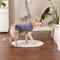 Show in main carousel: Bone Dry Embroidered Paw Microfiber Dog Robe, Stonewash Blue, Large slide 4 of 5