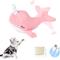 Show in main carousel: EYS Narwhal Unicorn Whale Flop & Jump Interactive Plush Cat Toy with Catnip slide 5 of 10