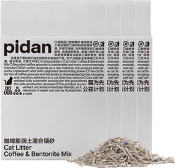 Pidan Tofu & Recycled Coffee Grounds Clumping Cat Litter, 21.16-lb bundle