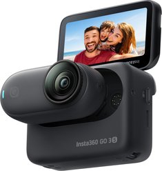 Insta360 GO 3S Standard Edition Wi-Fi Pet Camera, Midnight Black, 64-GB