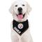 Show in main carousel: Pets First NFL Pittsburgh Steelers Personalized Dog Bandana, Large/X-Large slide 5 of 5