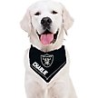 Show in main carousel: Pets First NFL Oakland Raiders Personalized Dog Bandana, Small/Medium slide 5 of 5