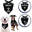 Show in main carousel: Pets First NFL New Orleans Saints Personalized Dog Bandana, Small/Medium slide 3 of 5