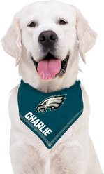 Pets First NFL Philadelphia Eagles Personalized Dog Bandana, Small/Medium slide 2 of 5