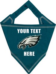 Pets First NFL Philadelphia Eagles Personalized Dog Bandana, Small/Medium