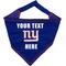 Show in main carousel: Pets First NFL New York Giants Personalized Dog Bandana, Large/X-Large slide 1 of 5