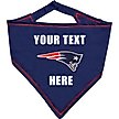 Show in main carousel: Pets First NFL New England Patriots Personalized Dog Bandana, Large/X-Large slide 1 of 6