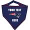 Show in main carousel: Pets First NFL New England Patriots Personalized Dog Bandana, Large/X-Large slide 1 of 6