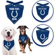 Show in main carousel: Pets First NFL Indianapolis Colts Personalized Dog Bandana, Small/Medium slide 3 of 5