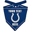 Show in main carousel: Pets First NFL Indianapolis Colts Personalized Dog Bandana, Small/Medium slide 1 of 5