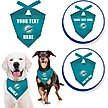 Show in main carousel: Pets First NFL Miami Dolphins Personalized Dog Bandana, Small/Medium slide 3 of 5