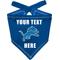 Show in main carousel: Pets First NFL Detroit Lions Personalized Dog Bandana, Large/X-Large slide 1 of 6