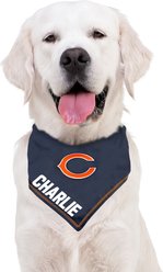 Pets First NFL Chicago Bears Personalized Dog Bandana, Small/Medium slide 2 of 5