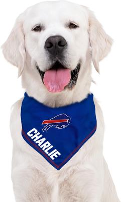 Show full view: Pets First NFL Buffalo Bills Personalized Dog Bandana, Large/X-Large slide 5 of 5