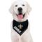Show in main carousel: Pets First NFL New Orleans Saints Personalized Dog Bandana, Large/X-Large slide 5 of 5