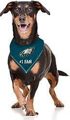 Pets First NFL Philadelphia Eagles Personalized Dog Bandana, Large/X-Large slide 2 of 5