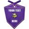 Show in main carousel: Pets First NFL Minnesota Vikings Personalized Dog Bandana, Large/X-Large slide 1 of 5