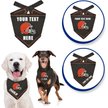 Show in main carousel: Pets First NFL Cleveland Browns Personalized Dog Bandana, Small/Medium slide 3 of 5