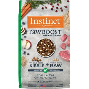 Instinct Raw Boost Whole Grain Real Salmon & Brown Rice Recipe Dry Dog Food