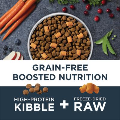 Show full view: Instinct Raw Boost Adult Grain-Free Gut Health Recipe Dry Dog Food, 18-lb bag slide 4 of 12